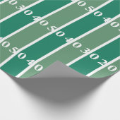 Football Veldpakpapier Cadeaupapier (Hoek)