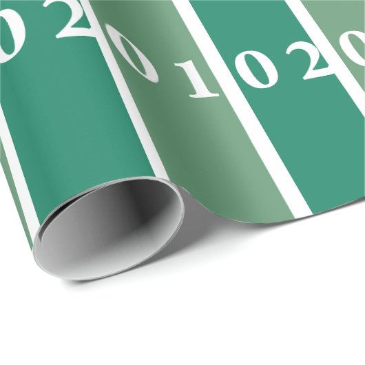 Football Veldpakpapier Cadeaupapier (Rol Hoek)