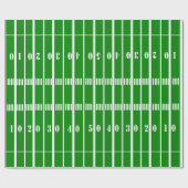 Football Veldpakpapier Cadeaupapier (Vlak)