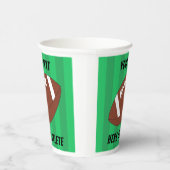 Football Veldpoorten op maat Papieren Bekers (Rechts)