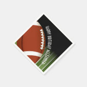 Football Veldverjaardag Servet (Hoek)