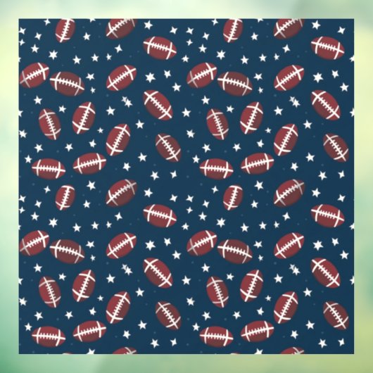 Football Venster vastklikken Raamsticker (Vel 3)