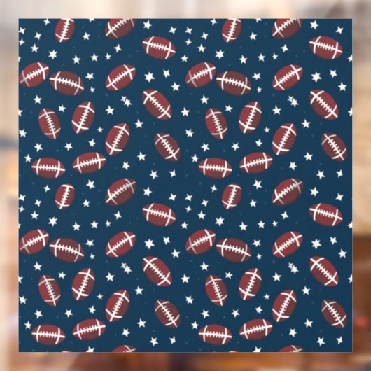 Football Venster vastklikken Raamsticker (Vel 2)