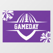 Football Venster vastklikken Raamsticker (Vel)