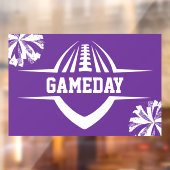 Football Venster vastklikken Raamsticker (Vel 2)