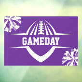 Football Venster vastklikken Raamsticker (Vel 3)