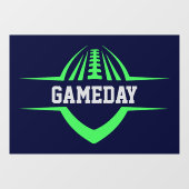 Football Venster vastklikken Raamsticker (Vel)