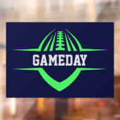 Football Venster vastklikken Raamsticker (Vel 2)