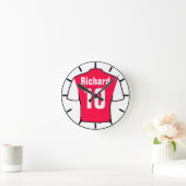 Football Ventilator Shirt aan Personaliseren. Ronde Klok (Huis)