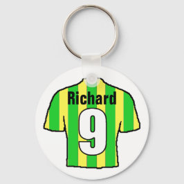 Football Ventilator Shirt aan Personaliseren. Sleutelhanger