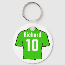Football Ventilator Shirt aan Personaliseren. Sleutelhanger