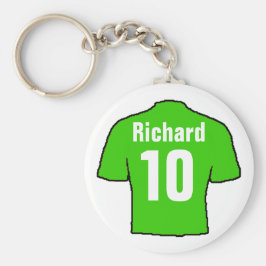 Football Ventilator Shirt aan Personaliseren. Sleutelhanger