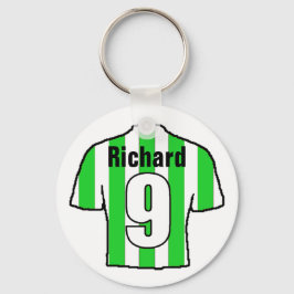 Football Ventilator Shirt aan Personaliseren. Sleutelhanger