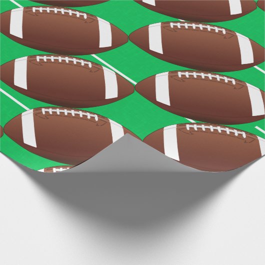 Football ventilatorhandleiding cadeaupapier (Hoek)