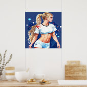 Football verenigt de wereld poster (Keuken)