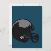 Football Verjaardag, Eerste jaar Down, Game On Kaart (Achterkant)