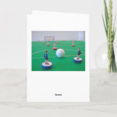 Football verjaardag kaart (Achterkant)