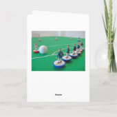 Football verjaardag kaart (Achterkant)