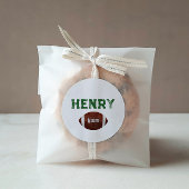 Football Verjaardag Sticker