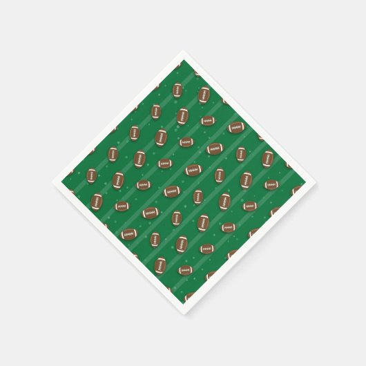 Football Verjaardag Thema Party Paper Servet (Hoek)