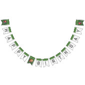 Football Verjaardagsbunting banner, eerste jaar ne Vlaggetjes (Alle)