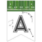 Football Verjaardagsbunting banner, eerste jaar ne Vlaggetjes (Derde vlag)