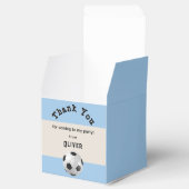 Football verjaardagsfeest Voetbal Dank u Bedankdoosjes (Geopend)