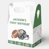 Football verjaardagsfeestje gunstbox bedankdoosjes (Geopend)