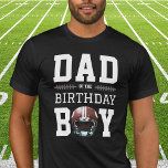 Football Verjaardagsfeestje Pap T-shirt<br><div class="desc">Introductie van ons exclusieve 'Dad of the Birthday Boy' T-shirt, een trotse uitroep van liefde en feest in lijn met het 'First Year Down' football-thema extravaganza. Dit T-shirt is niet zomaar een accessoire - het is een erepenning die iedereen laat weten wie de grootste fan van de MVP echt is....</div>