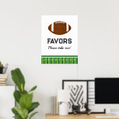 Football verjaardagsfeestje | Voorkeuren Neem er e Poster (Thuiskantoor)