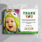 Football Verjaardagsfoto Dank u kaart