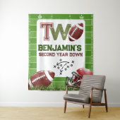 Football Verjaardagsjongen Wandkleed (In situ)