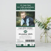 Football verjaardagskaart kaart (Staand voorkant)