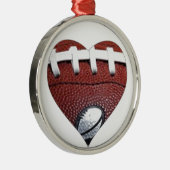 FOOTBALL VERLIEPEN METALEN ORNAMENT (Rechts)