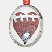 FOOTBALL VERLIEPEN METALEN ORNAMENT (Links)