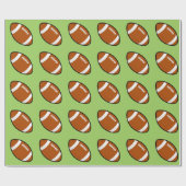 Football verpakt papier (Vlak)