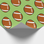 Football verpakt papier (Hoek)