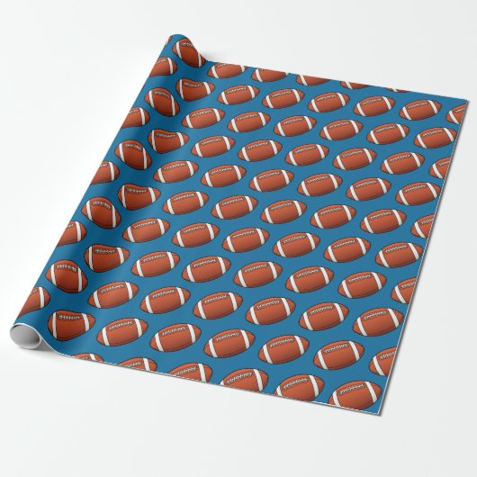 Football verpakt papier (Uitgerold)