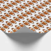 Football verpakt papier (Hoek)