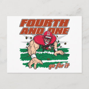 Football Vierde en Eerste Briefkaart