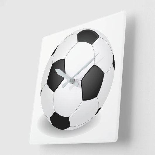 Football Vierkante Klok (Hoek)