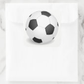 Football Vierkante Sticker (Tas)