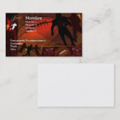 FOOTBALL VISITEKAARTJE (Voorkant / Achterkant)