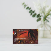 FOOTBALL VISITEKAARTJE (Staand voorkant)