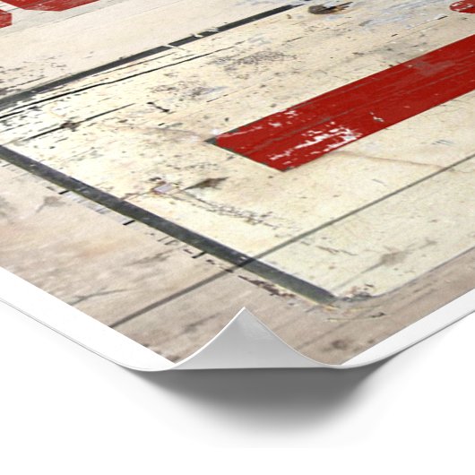 Football Visitor Locker Poster (Hoek)