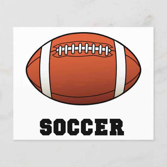 Football Voetbal (Voorkant)