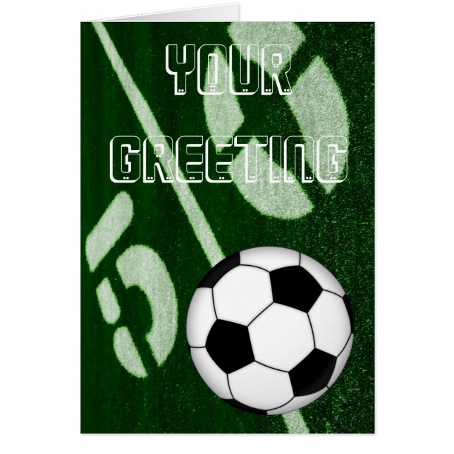 Football Voetbal (Voorkant)