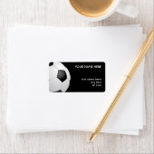 Football Voetbal Adresetiketten Etiket (Insitu)