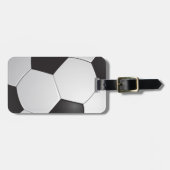Football Voetbal Bagagelabel (Voorkant horizontaal)