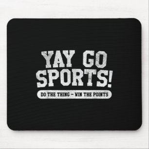 Football Voetbal Basketbal Team Fun Yay Go Sport Muismat